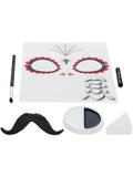 Smiffys Make-Up FX, DOTD Se±or Bones Kit, Grease, Dress Loud