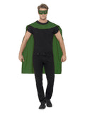 Cape, Green Dress Loud