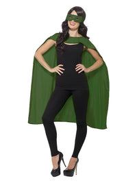 Cape, Green Dress Loud