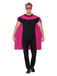 Cape, Pink Dress Loud