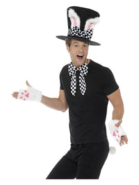 Tea Party March Hare Kit, Black & White Dress Loud