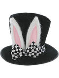 Tea Party March Hare Top Hat, Black & White Dress Loud