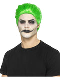 Slick Trickster Wig, Green Dress Loud