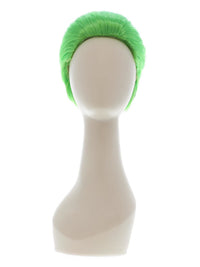 Slick Trickster Wig, Green Dress Loud