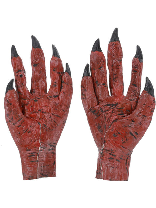 Devil Hands, Latex, Red Dress Loud