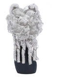 Deluxe Marie Antoinette Wig, White Dress Loud