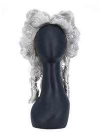 Deluxe Marie Antoinette Wig, White Dress Loud