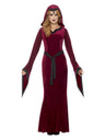 Medieval Vampiress Costume, Red
