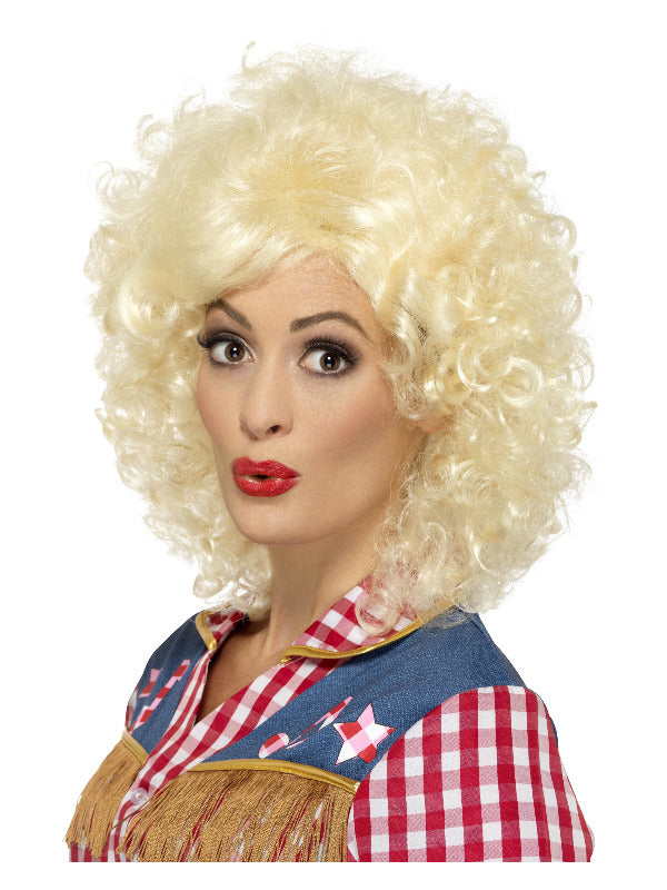Rodeo Doll Wig, Blonde Dress Loud