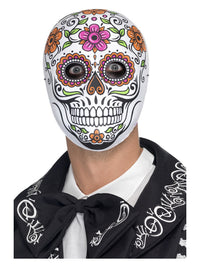 Se±or Bones Mask, White Dress Loud