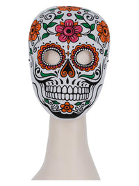 Se±or Bones Mask, White Dress Loud