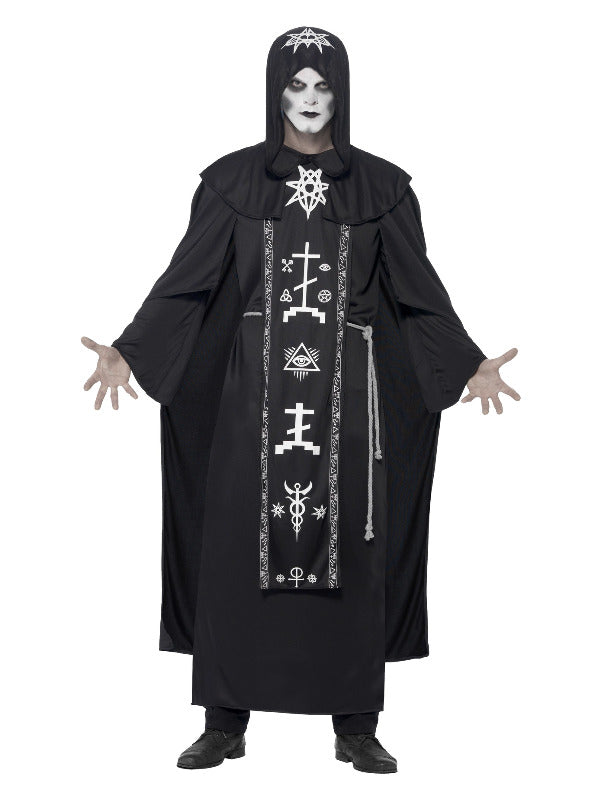 Dark Arts Ritual Costume, Black Dress Loud