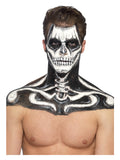 Smiffys Make-Up FX, Skeleton Liquid Latex Kit, Dress Loud