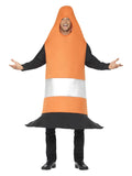 Traffic Cone Costume, Orange Dress Loud
