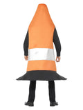 Traffic Cone Costume, Orange Dress Loud