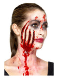Smiffys Make-Up FX, Latex Claw Wound Scar, Red Dress Loud