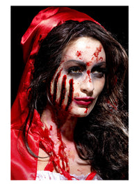 Smiffys Make-Up FX, Latex Claw Wound Scar, Red Dress Loud