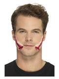 Smiffys Make-Up FX, Latex Stitched Smile Wounds, R Dress Loud
