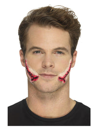 Smiffys Make-Up FX, Latex Stitched Smile Wounds, R Dress Loud