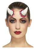 Smiffys Make-Up FX, Latex Devil Horn Prosthetics, Dress Loud