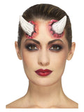 Smiffys Make-Up FX, Latex Devil Horn Prosthetics, Dress Loud