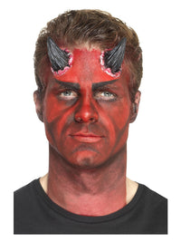 Smiffys Make-Up FX, Latex Devil Horn Prosthetics, Dress Loud