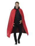 Reversible Vampire Cape, Black & Red Dress Loud