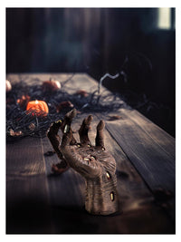 Latex Rotting Zombie Hand Prop, Natural Dress Loud