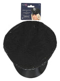 Fever Sequin Police Hat, Black Dress Loud