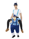 Piggyback Bavarian Costume, Blue Dress Loud