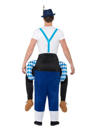 Piggyback Bavarian Costume, Blue Dress Loud