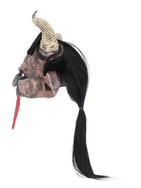 Beast / Krampus Demon Mask, Brown Dress Loud