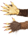 Beast / Krampus Demon Gloves, Brown Dress Loud