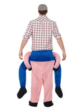 Piggyback Pig Costume, Pink Dress Loud
