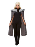 Ladies Medieval Cape, Grey Dress Loud