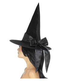Deluxe Witch hat, Black Dress Loud