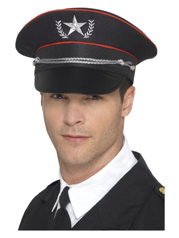 Deluxe Military Hat, Black Dress Loud