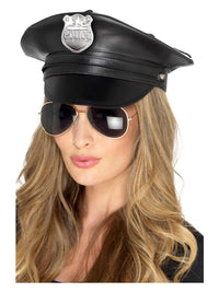 Deluxe Police Hat, Black Dress Loud