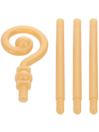 Extendable Crozier Staff, Gold Dress Loud