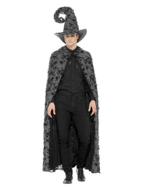 Deluxe Spellcaster Cape, Grey Dress Loud