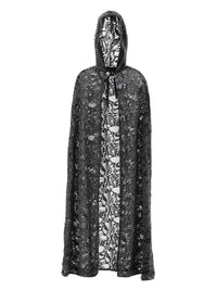 Deluxe Spellcaster Cape, Grey Dress Loud