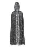 Deluxe Spellcaster Cape, Grey Dress Loud