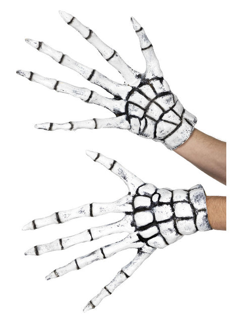 Grim Reaper/Skeleton Gloves, White Dress Loud