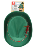 Deluxe Alpine Trenker Hat, Green Dress Loud