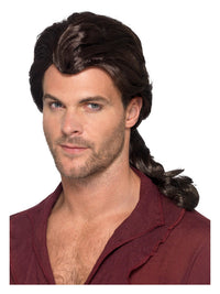 Marauder Pirate Wig, Brown