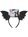 Bat Wings Headband, Black Dress Loud