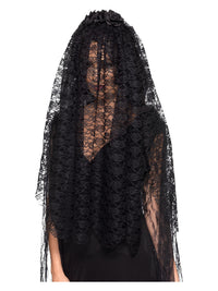 Black Widow Veil, Black Dress Loud