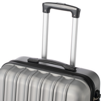 3 Pcs Suitcase Lightweight ABS Carry-on Hand Luggage 4 Spinner Wheels Trolley Case Dress Loud