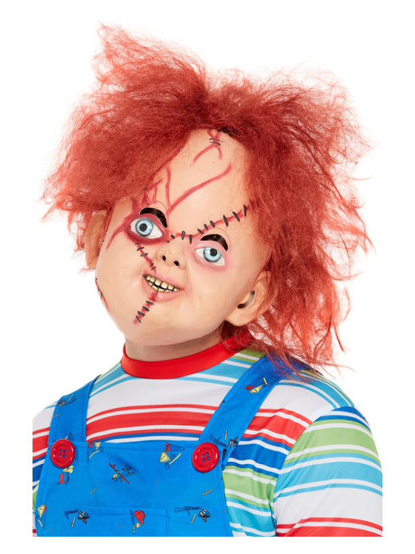 Chucky Latex Mask, Brown Dress Loud