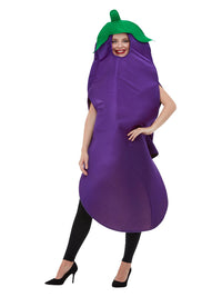 Aubergine Costume, Purple Dress Loud